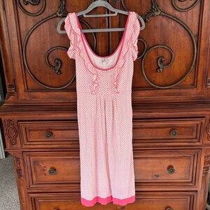 Old Navy Pink Polka Dot Dress